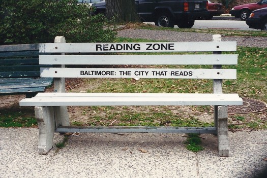 What, no book? Then scram!