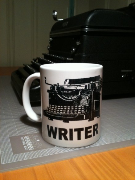 They don't give these mugs to just anybody! (Thanks again, Sarah W!)
