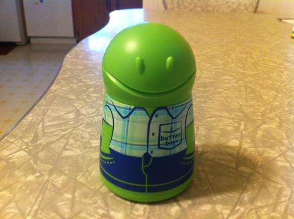 Meet Butter Boy! My stupidest impulse buy ever. 